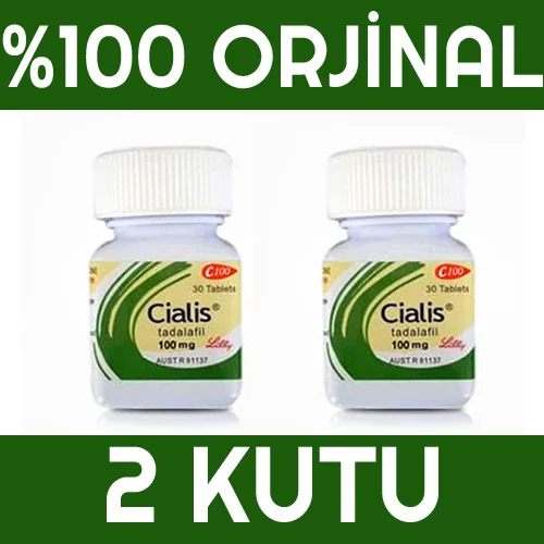 Cialis 100 MG 2 Kutu