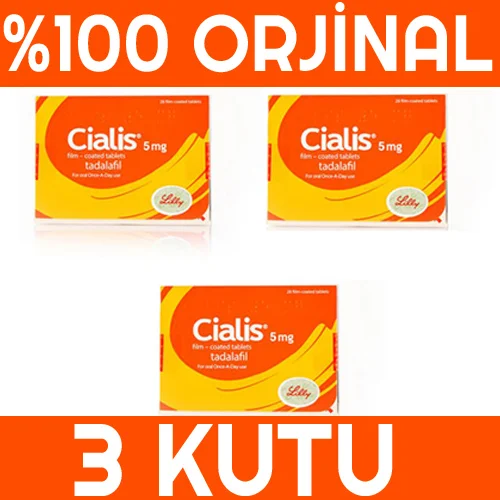 Cialis 5 MG 3 Kutu